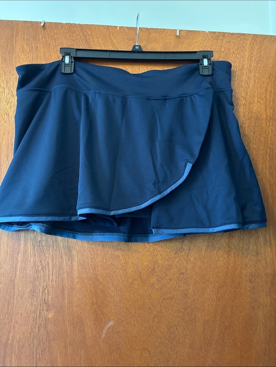 adidas Dresses & Skirts - adidas Navy Blue Athletic Skirt with Built-In Shorts